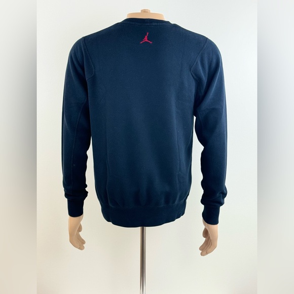 Nike Men's Air Jordan 23 Jump-man Logo Sweatshirt, Black Size Medium - Picture 4 of 13